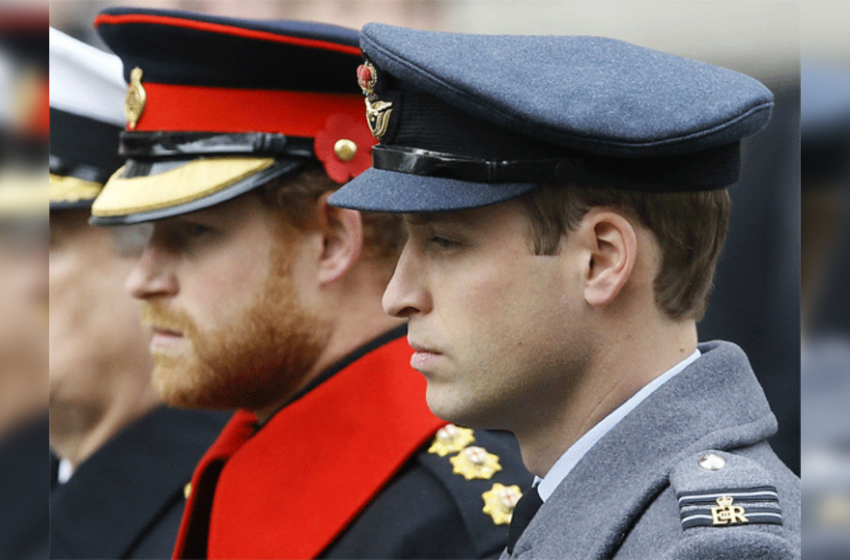  William and Harry won't be shoulder-to-shoulder at Prince Philip funeral