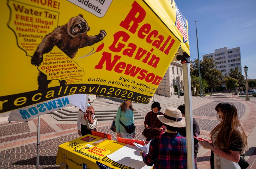  Recall effort against Gavin Newsom has enough signatures to make the ballot